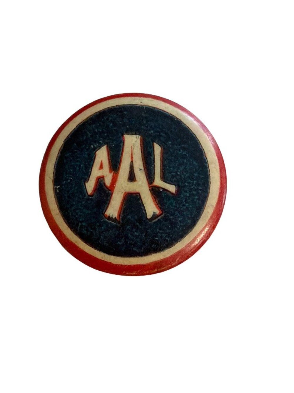 WWII US Army Antiaircraft Command AA Pinback Badge 3/4" Vintage 1940s Militaria
